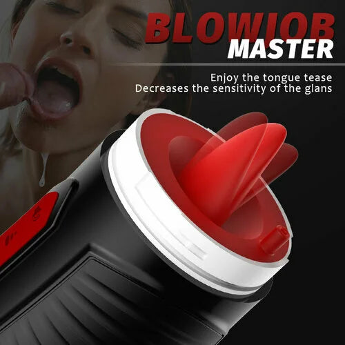 2-1 Sucking & Tongue Licking Masturbator Cup - Anxiety Toys For Men Anxiety Toys For Men Anxiety Toys For Men