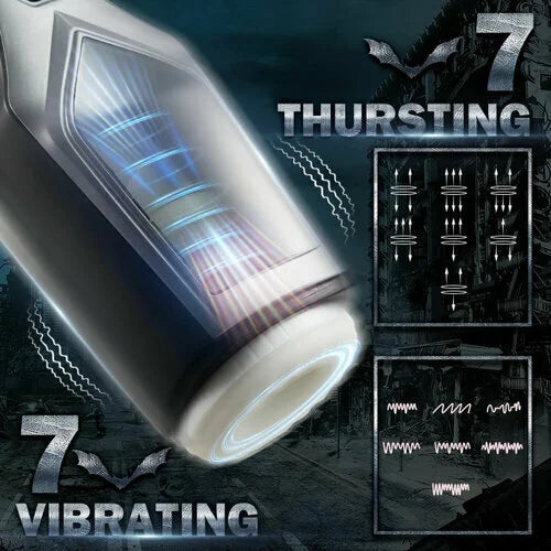 7 Thursting & Vibrating With Huge Window Oral Masturbator - Anxiety Toys For Men Anxiety Toys For Men Anxiety Toys For Men