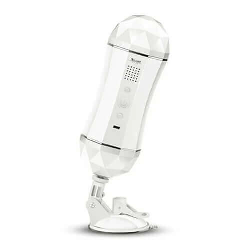 Dual Head Male Masturbation Cup - ATF MEN ATF MEN White Rechargeable Anxiety Toys For Men Sex Toys