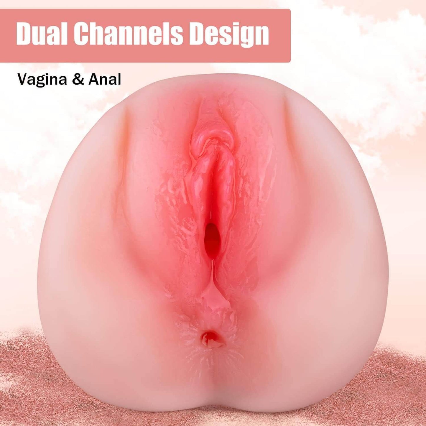 Realistic Vagina and Anal Masturbator™ - Anxiety Toys For Men Anxiety Toys For Men Anxiety Toys For Men