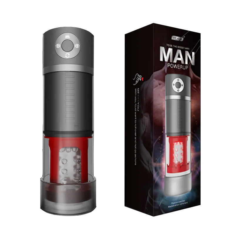 Male Automatic Telescopic Rotation Masturbation Cup - Anxiety Toys For Men Anxiety Toys For Men Anxiety Toys For Men Sex Toys