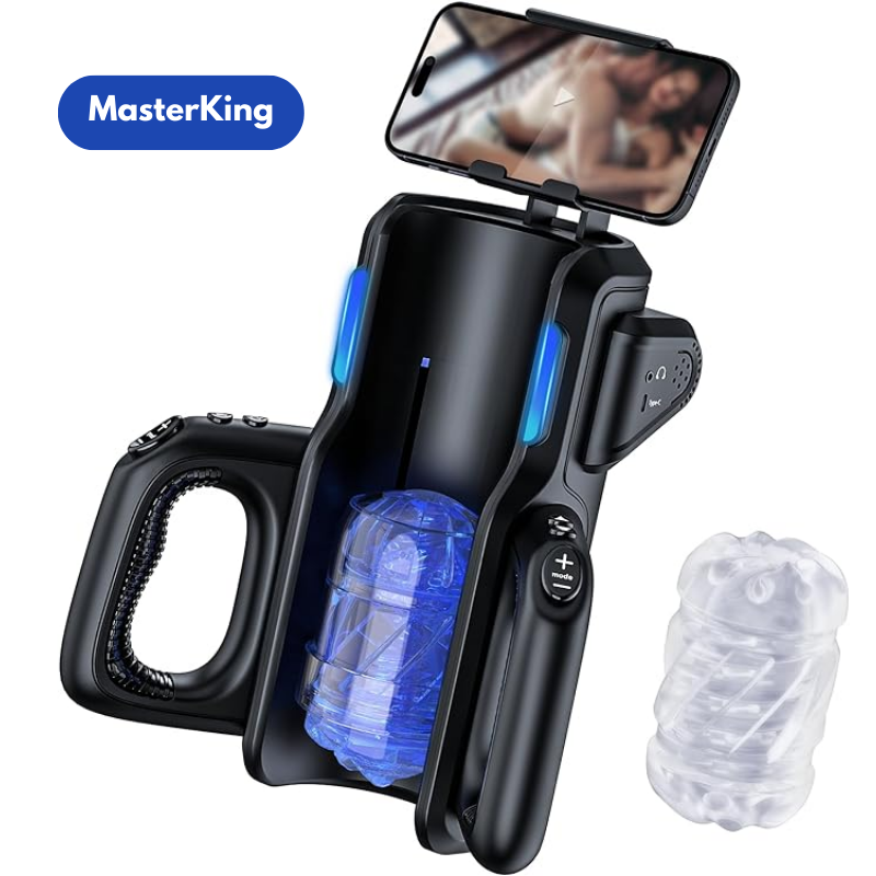 MasterKing™ Hands Free Masturbator with Phone Holder