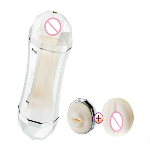 Dual Head Male Masturbation Cup - Anxiety Toys For Men Anxiety Toys For Men Anxiety Toys For Men Sex Toys