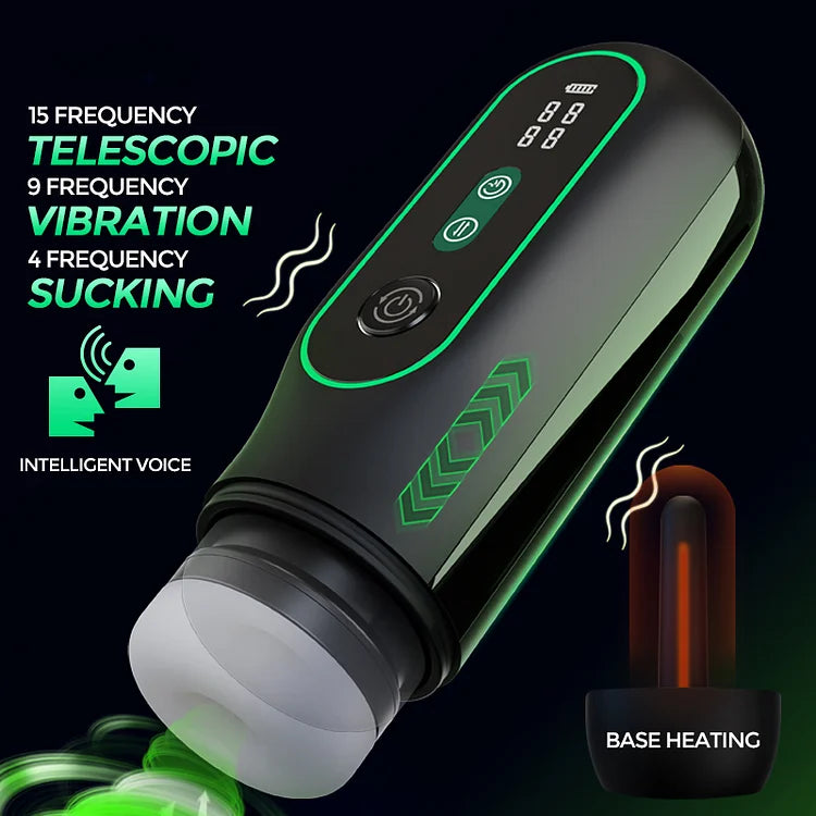 3 In 1 Automatic Telescopic Suction Vibrating Masturbator - Anxiety Toys For Men Anxiety Toys For Men Anxiety Toys For Men