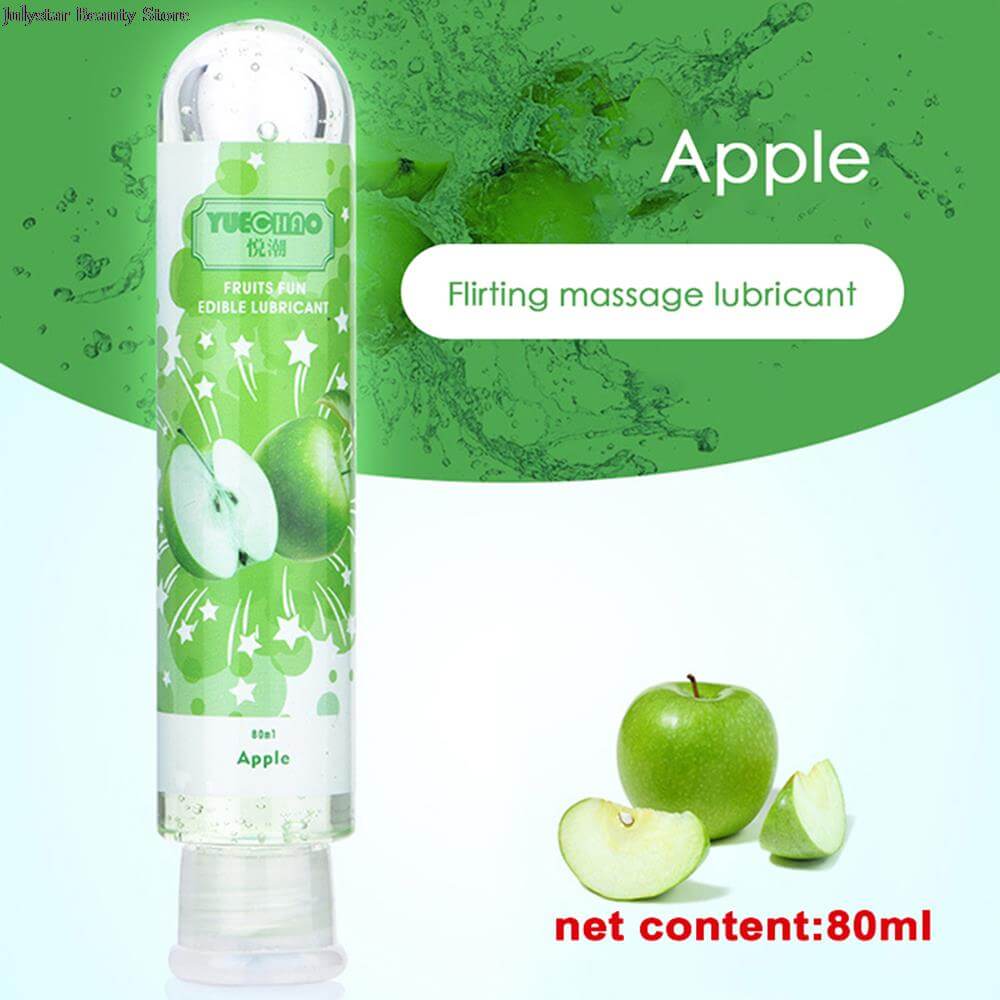 Tasty Water-based Lubricant 80ML™ - Anxiety Toys For Men Anxiety Toys For Men Apple PleasurEgg
